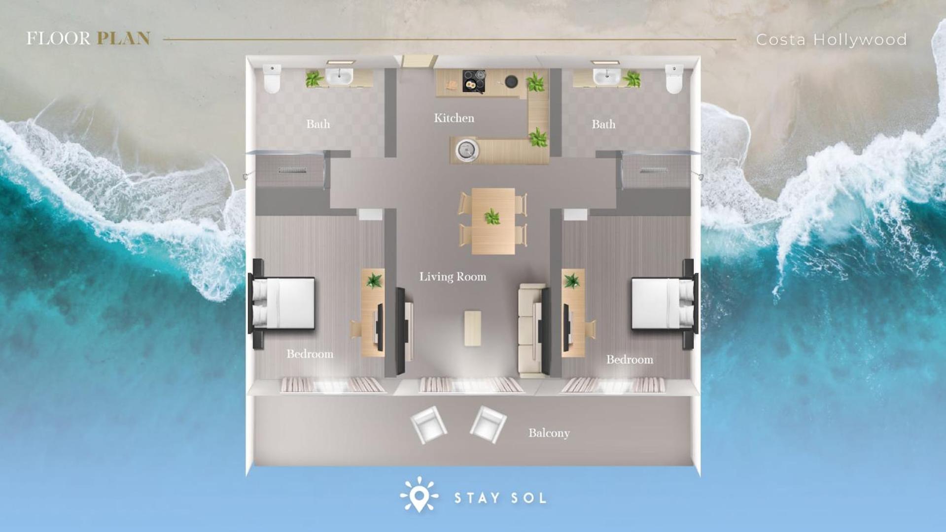 Rooftop Pool & Hot Tub - Gym - Hollywood Beach Exterior photo
